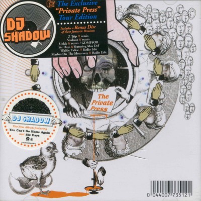 DJ Shadow – 2002 – The Private Press Tour Edition