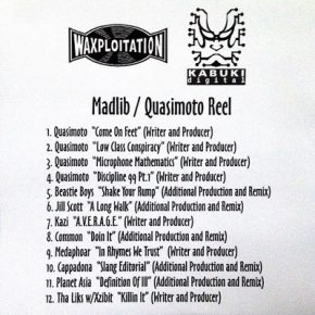 Madlib - Quasimoto Reel (2002) [FLAC]