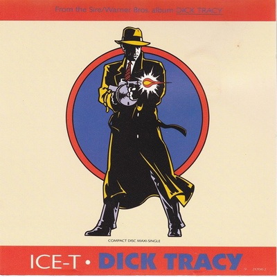 Ice T 1990 Dick Tracy CD Single