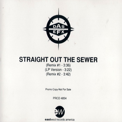 Das EFX 1992 Straight Out The Sewer Promo CD Single