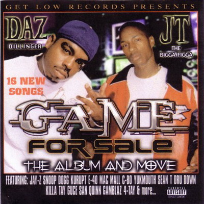 Daz Dillinger JT The Bigga Figga – 2001 – Game For Sale