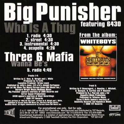 Big Punisher 1999 Who Is A Thug