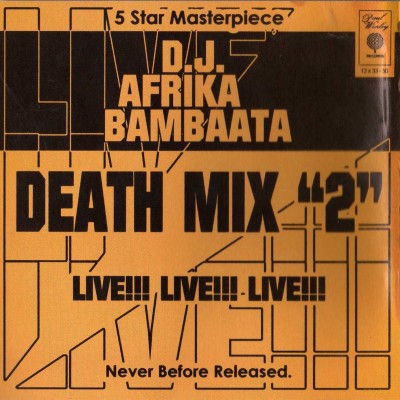 Afrika Bambaataa 1983 Death Mix 2 1997 Reissue