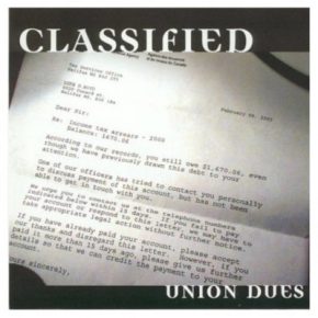 Classified - Union Dues (2001) [CD] [FLAC] [Halflife Records]