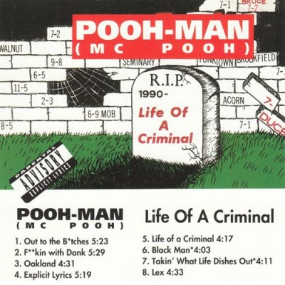 Pooh-Man - Life Of A Criminal (1992) [CD] [FLAC] [Jive]
