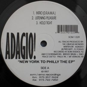 Adagio 1997 New York To Philly The EP