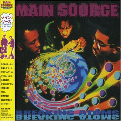 Main Source Breaking Atoms Japan Reissue CD 1991 2006