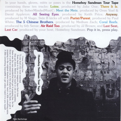 Homeboy Sandman Tour Tape 2015
