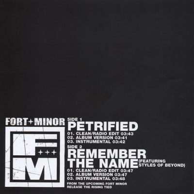 Fort Minor – Petrified / Remember The Name (CD Single) (2005) [CD] [FLAC] [Warner Bros.]