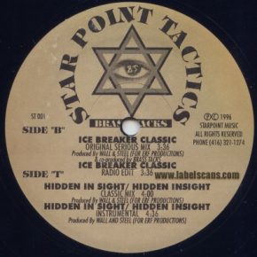 Brass Tacks - Ice Breaker Classic / Hidden Insight (VLS) (1996) [Vinyl] [FLAC] [Star Point Tactics]