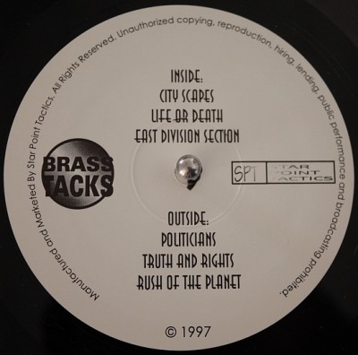 Brass Tacks - Star Point Tactics EP (1997) [Vinyl] [FLAC] [Star Point Tactics]