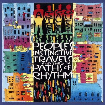 A Tribe Called Quest - People's Instinctive Travels and the Paths of Rhythm (1990) (1996 Reissue) [FLAC] [Vinyl] [24-96]
