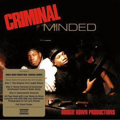 Boogie Down Productions 1987 Criminal Minded 2010 Elite Edition 3CD
