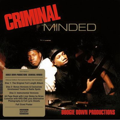 Boogie Down Productions - Criminal Minded (1987) (2010 Elite Edition 3CD) [CD] [FLAC] [B-Boy]