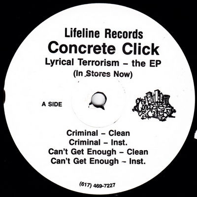 Concrete Click Lyrical Terrorism The EP 1995