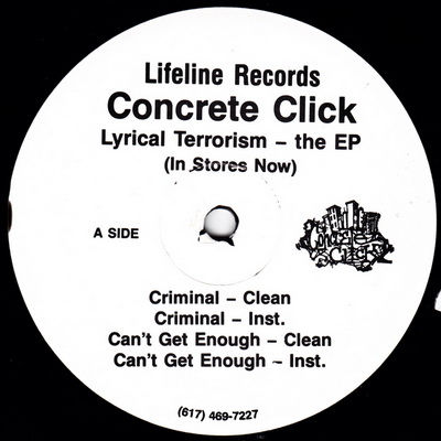 Concrete Click - Lyrical Terrorism (The EP) (1995) [Vinyl] [FLAC] [Lifeline]
