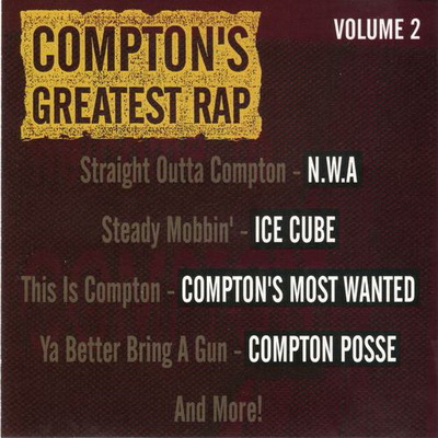 VA Comptons Greatest Rap Volume 2 1993