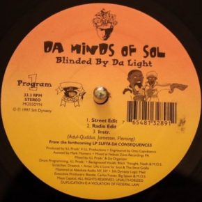 Da Minds Of Sol - Blinded By Da Light / Holocaust Part II (1997) [VLS] [FLAC] [5th Dynasty]