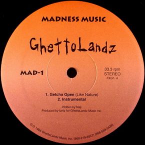 Ghettolandz 1995 Getcha Open Like Nature bw Can He Come Out