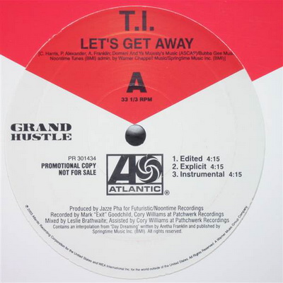 T.I. - Let's Get Away (2003) (CDS Promo) [FLAC]