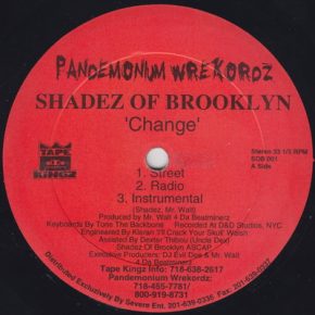 Shadez Of Brooklyn 1996 Change bw When It Rains It Pours Survival Warz Vinyl