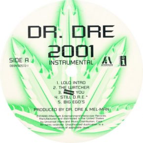 Dr Dre 1999 2001 Instrumental Vinyl FLAC 24 96