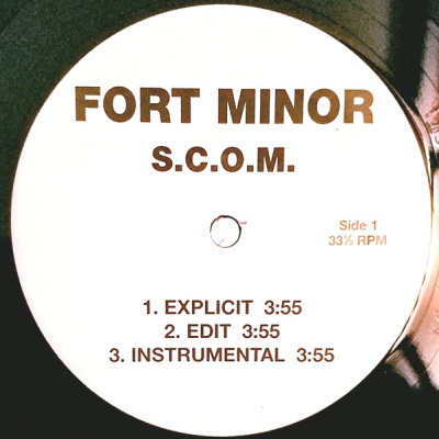 Fort Minor 2006 SCOM Dolla Get It Spraypaint Ink Pens Vinyl