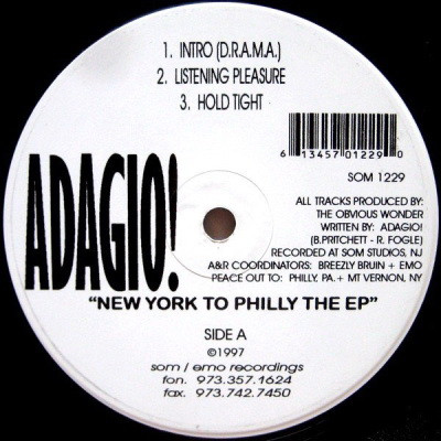 Adagio 1997 New York To Philly The EP Vinyl FLAC 24 96