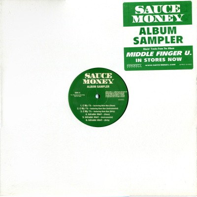 Sauce Money 2000 Middle Finger U Album Sampler Vinyl FLAC 24 96