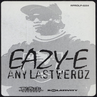 Eazy E 1994 Any Last Werdz Vinyl FLAC 24 96 Ruthless Records