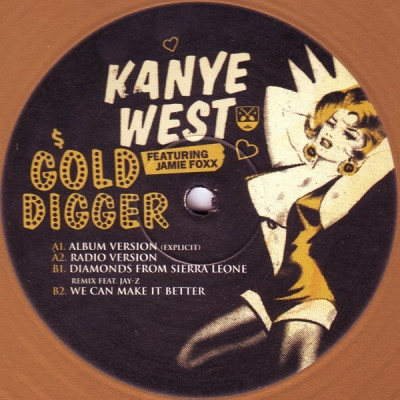 Kanye West - Gold Digger (VLS) (2005) [FLAC] [24-96]