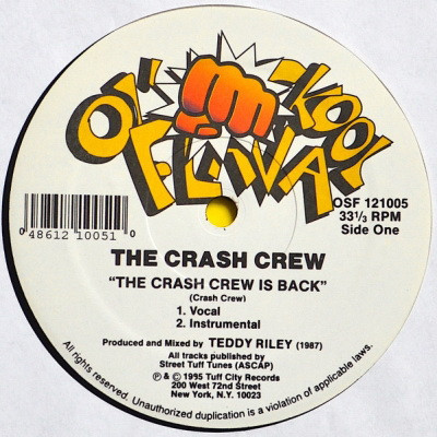 The Crash Crew 1995 The Crash Crew Is Back VLS FLAC 24 96