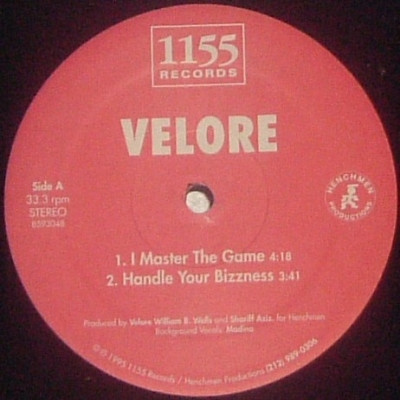 Velore - I Master The Game (1995) (Vinyl) [FLAC] [24-96] + 320kbps