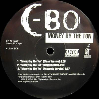 C-Bo - Money By The Ton (VLS) (1998) [FLAC] [24-96] [16-44.1]