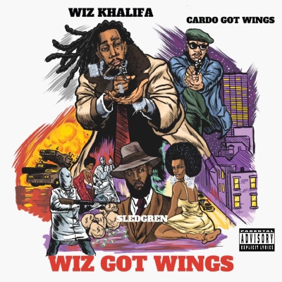 Wiz Khalifa, Cardo, Sledgren - Wiz Got Wings (2021) [FLAC + 320 kbps]