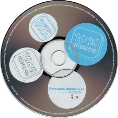 1000 Clowns 1999 Freelance Bubblehead Promo Advance FLAC