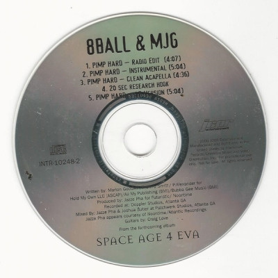 8Ball MJG 2000 Pimp Hard CDS FLAC