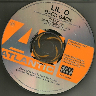 Lil O 2001 Back Back CDS FLAC