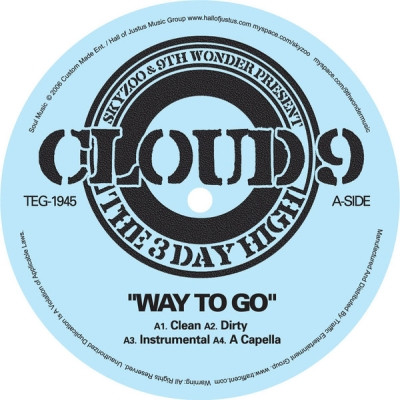 Skyzoo and 9th Wonder 2006 Way To Go VLS Vinyl FLAC 24 96