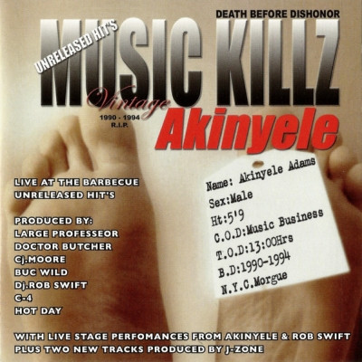 Akinyele 2004 Live At The Barbecue Unreleased Hits FLAC