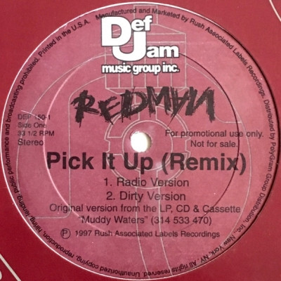 Redman - Pick It Up Remix (Promo VLS) (1997) [FLAC] [24-96] [16-44.1]