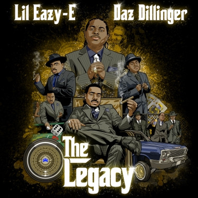 Lil Eazy-E & Daz Dillinger - The Legacy (2023) [FLAC]