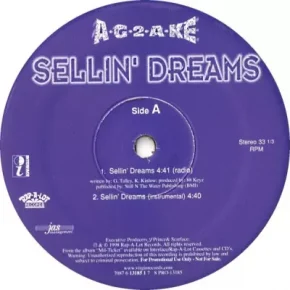 A-G-2-A-KE - Sellin' Dreams (VLS) (1998) [FLAC] [24-96] [16-44]