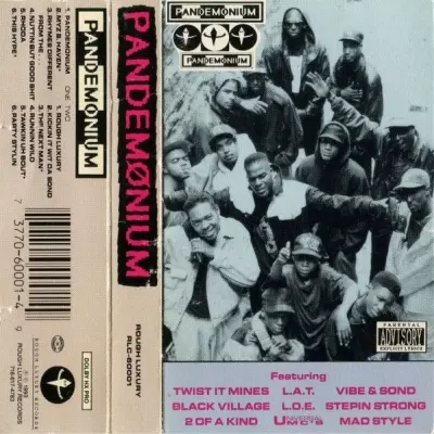 VA Pandemonium 1993 Cassette 320