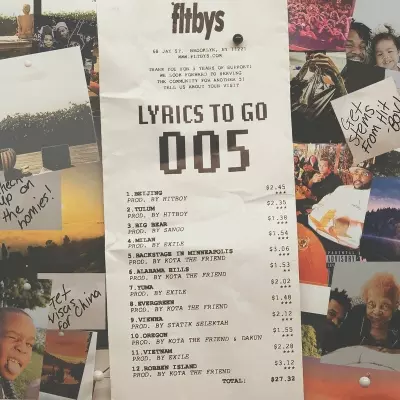 Kota the Friend 2024 Lyrics to GO Vol. 5 FLAC
