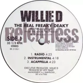 Willie D - The Real Freaky Deaky (Promo) (2001) [Vinyl] [FLAC] [24-96]