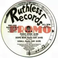 N.W.A. - Panic Zone / Dopeman / 8-Ball (1987) [FLAC] [Vinyl] [16-44]