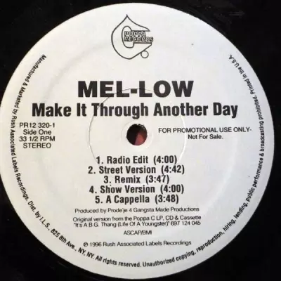 Mel Low 1996 Make It Through Another Day VLS FLAC 24 96